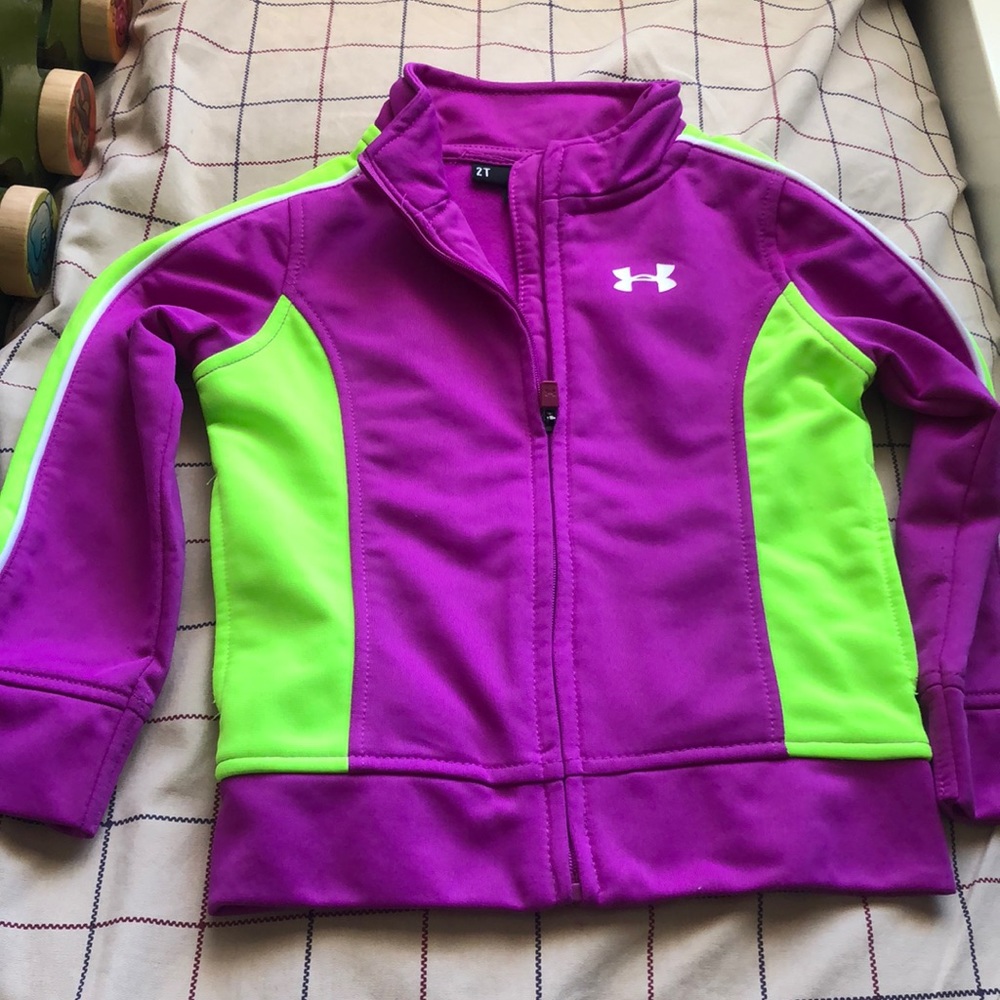 Under Armour Toddle Girls 2T zip jacket